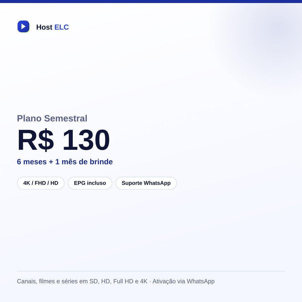 Imagem ilustrativa do Plano Semestral da Host ELC